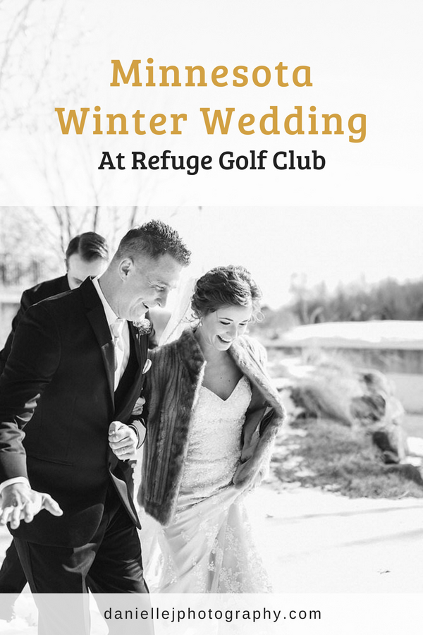 winter wedding in Minnesota, minneapolis, st. paul, refuge golf club, country wedding, country club wedding photos