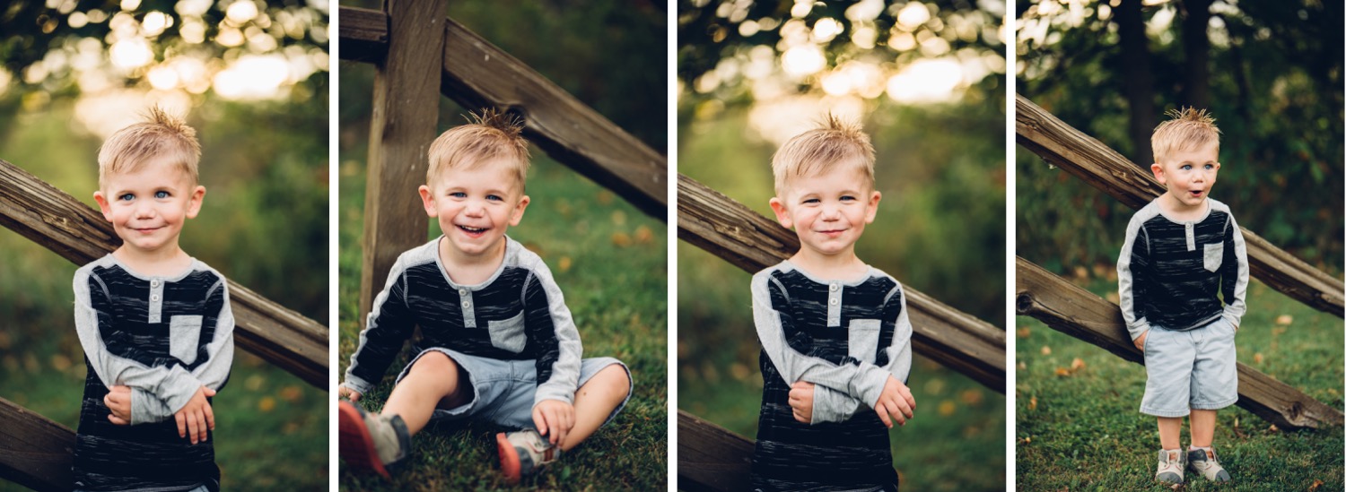 Toddler Boy portraits in central minnesota
